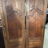 2 old cabinet doors