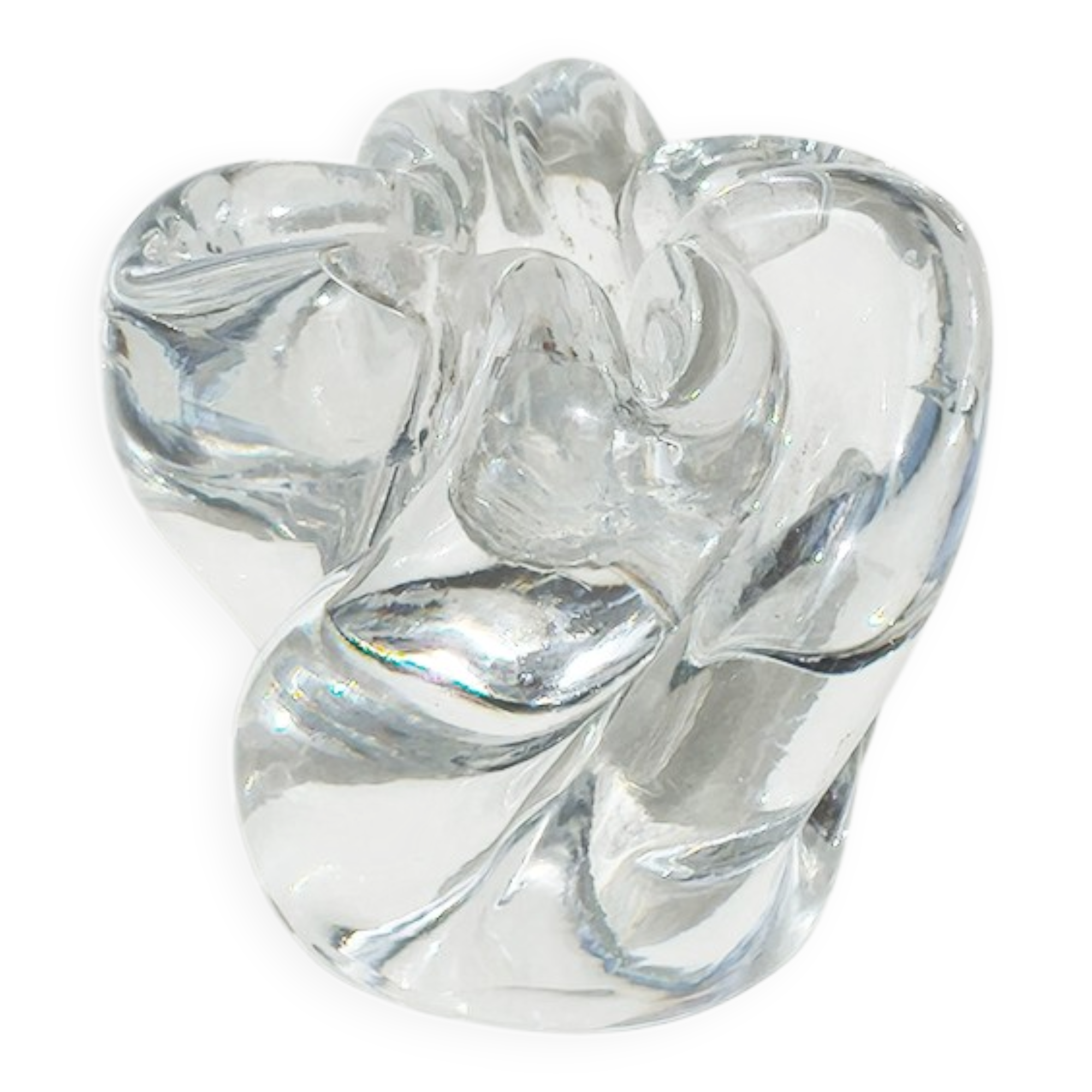 Swirl candle holder, Sèvres