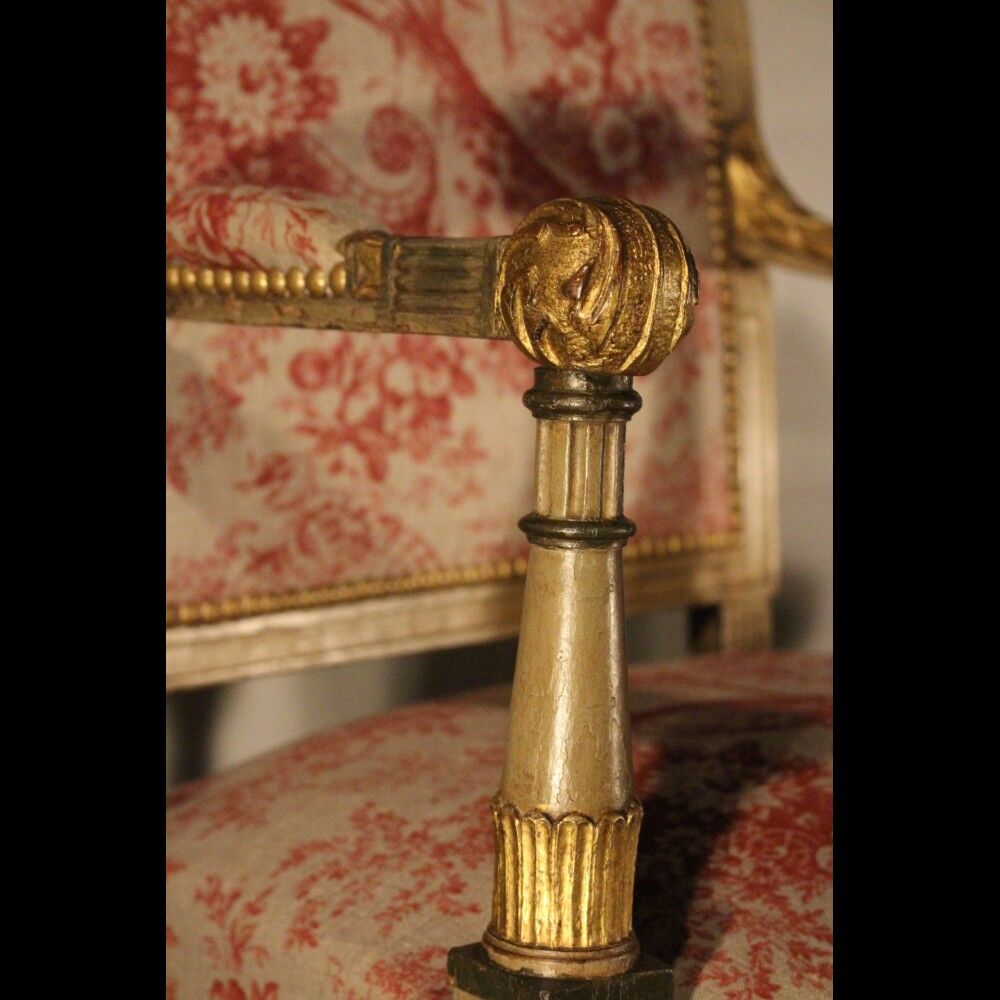 Lot de 4 chaises directoire