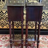 Pair of Louis XVI style bedside tables