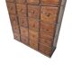 Armoire d'apothicaire hollandaise antique, vers 1900