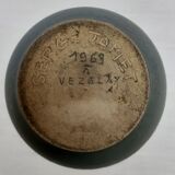 Signed ceramic baluster vase