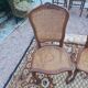 Caned chair