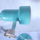 Turquoise blue articulated lamp