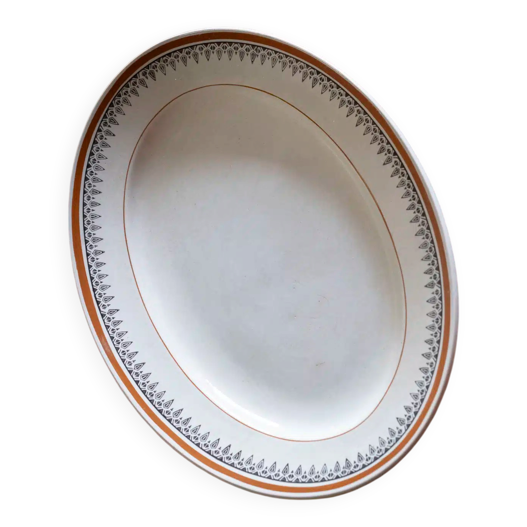 Oval plate "Odette"