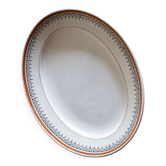 Oval plate "Odette"