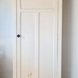 Antique Parisian bonnetière - Cream white - Panelled