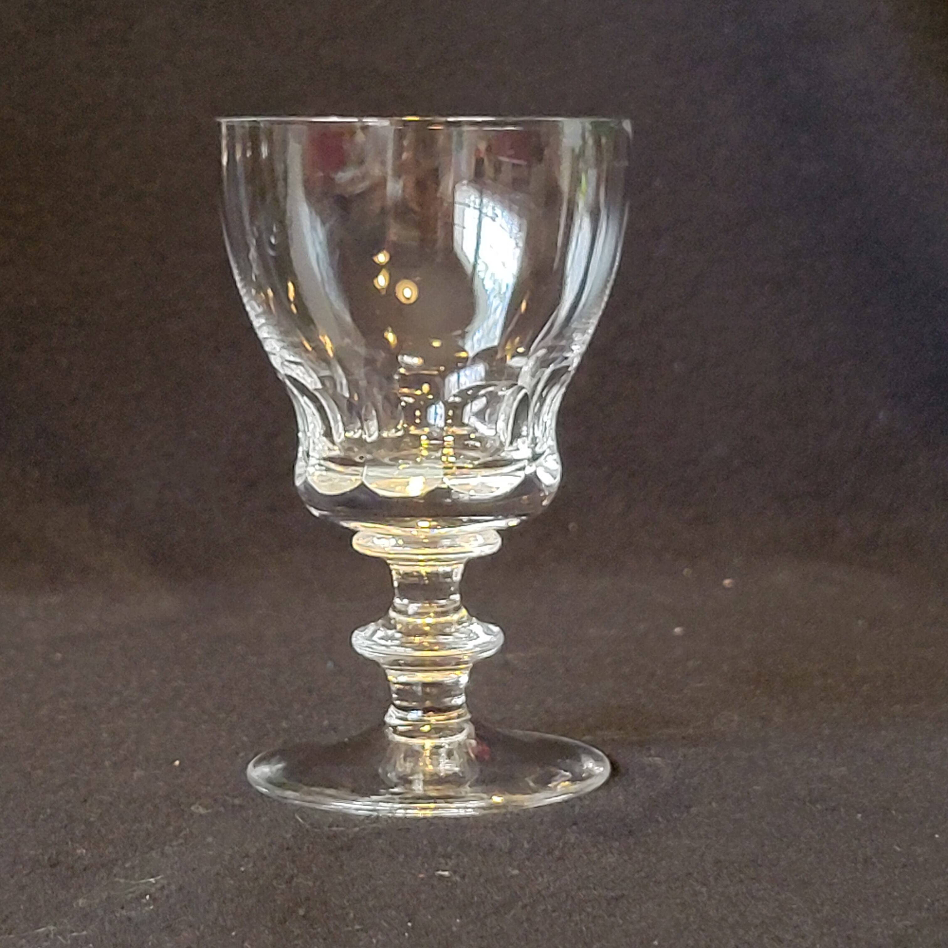 6 Antique Baccarat Cut Crystal Port or White Wine Glasses?