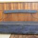 Banc coffre style calèche