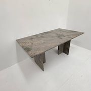 Mid-century modern granite dining table , 1970s