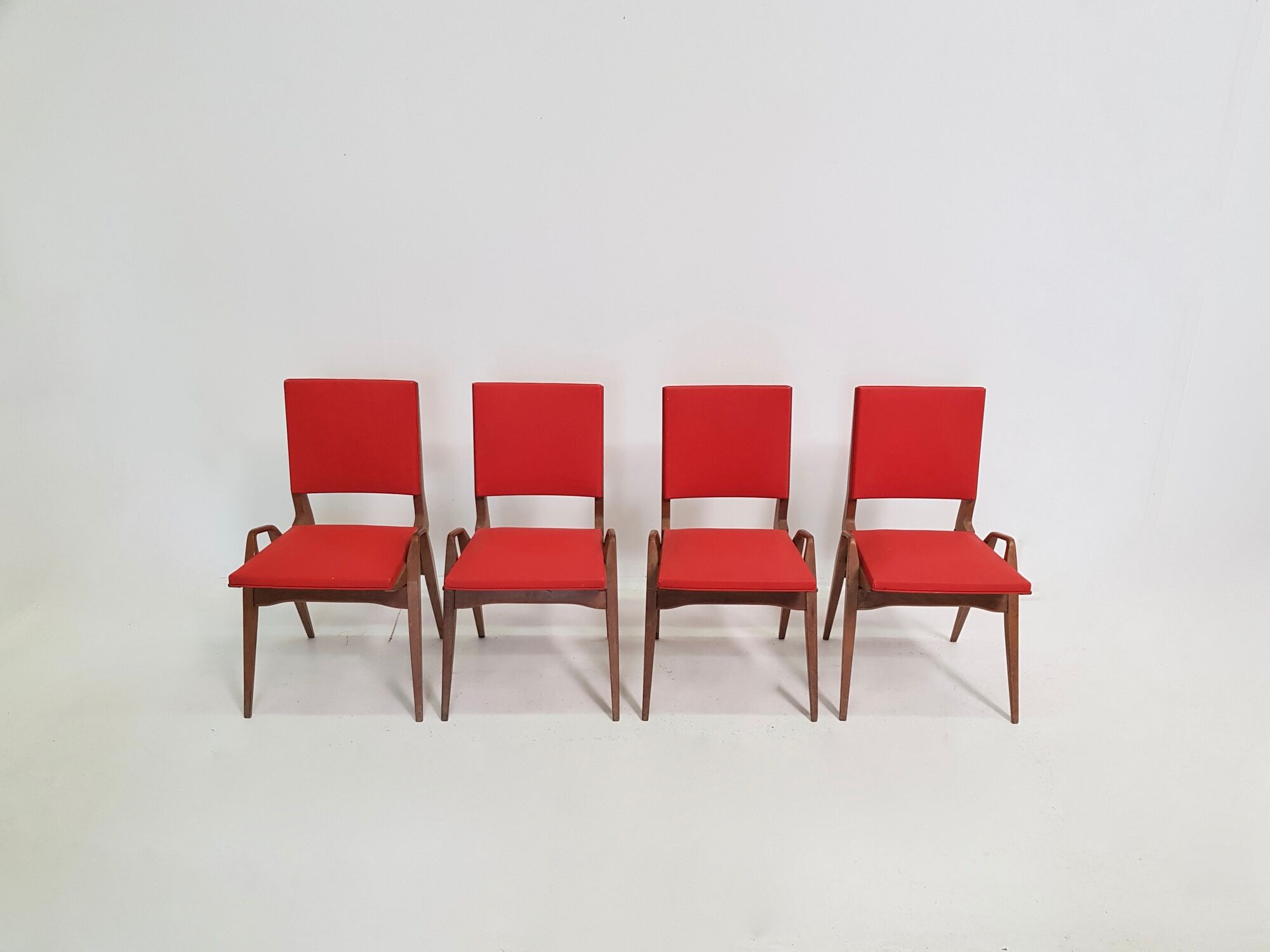Suite of 4 chairs from Maurice Pre  1950