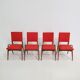 Suite of 4 chairs from Maurice Pre  1950