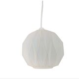Small Origami pendant lamp 1960s LeKlint style