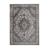 Large Grey Overdyed Rug Handmade Oriental Wool Living Room Carpet- 280x296cm