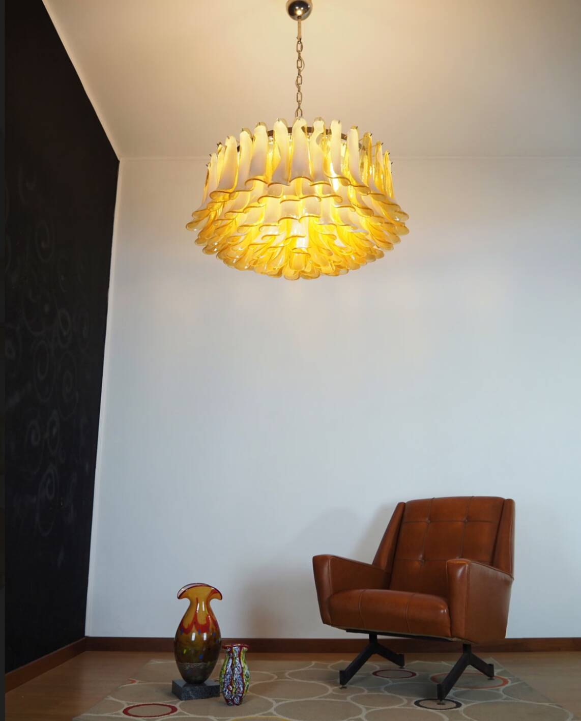 Vintage Italian Murano Glass Chandelier