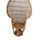 Emmanuelle Vintage Wicker Peacock Lounge Chair