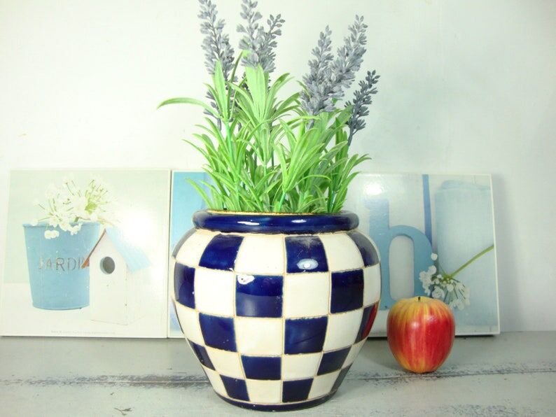 Vintage ceramic planter