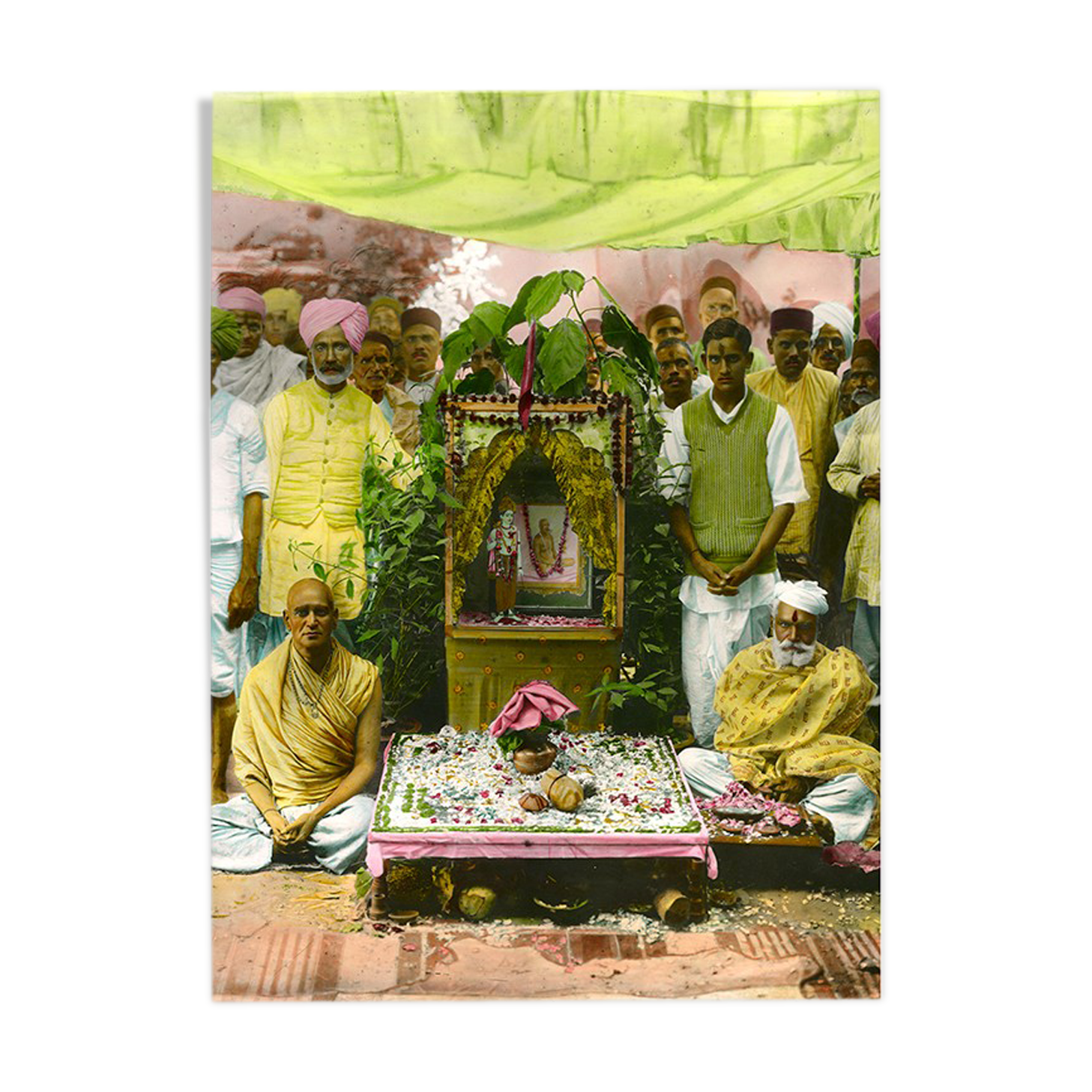 Rajasthan circa 1920, colorful old photography