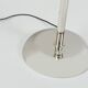 Art Deco Floor Lamp in Milk Glass & Chrome, France, 1920s