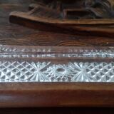 Set of 12 cut crystal knife holders