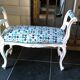 Bench with armrests or piano seat Louis XV style