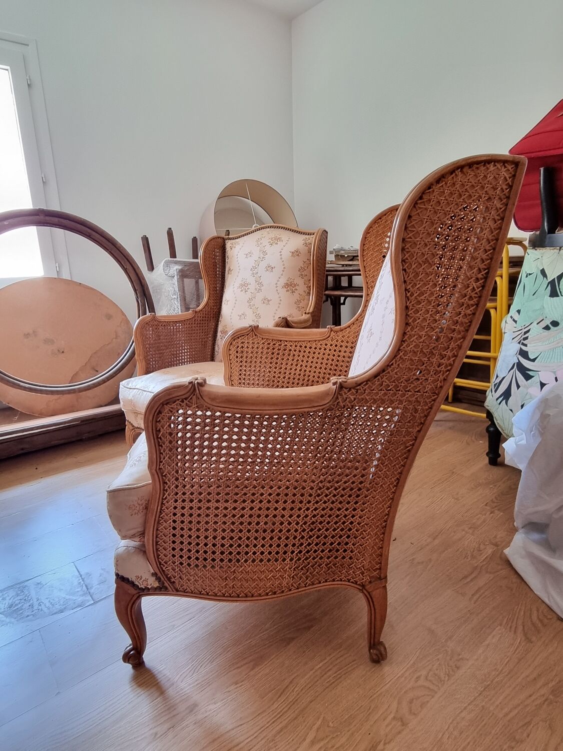 Pair of canning chairs