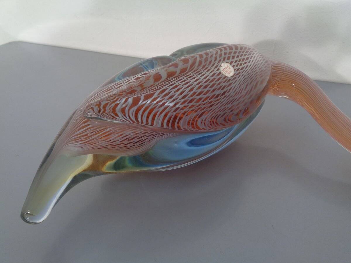Large Italian Heavy Murano Glass Duck, 1960s