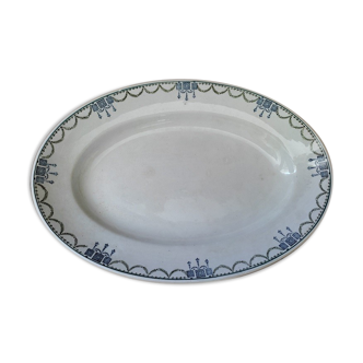 Oval porcelain dish st amand 6507 dp 08822132