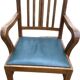 Antique wooden armchair