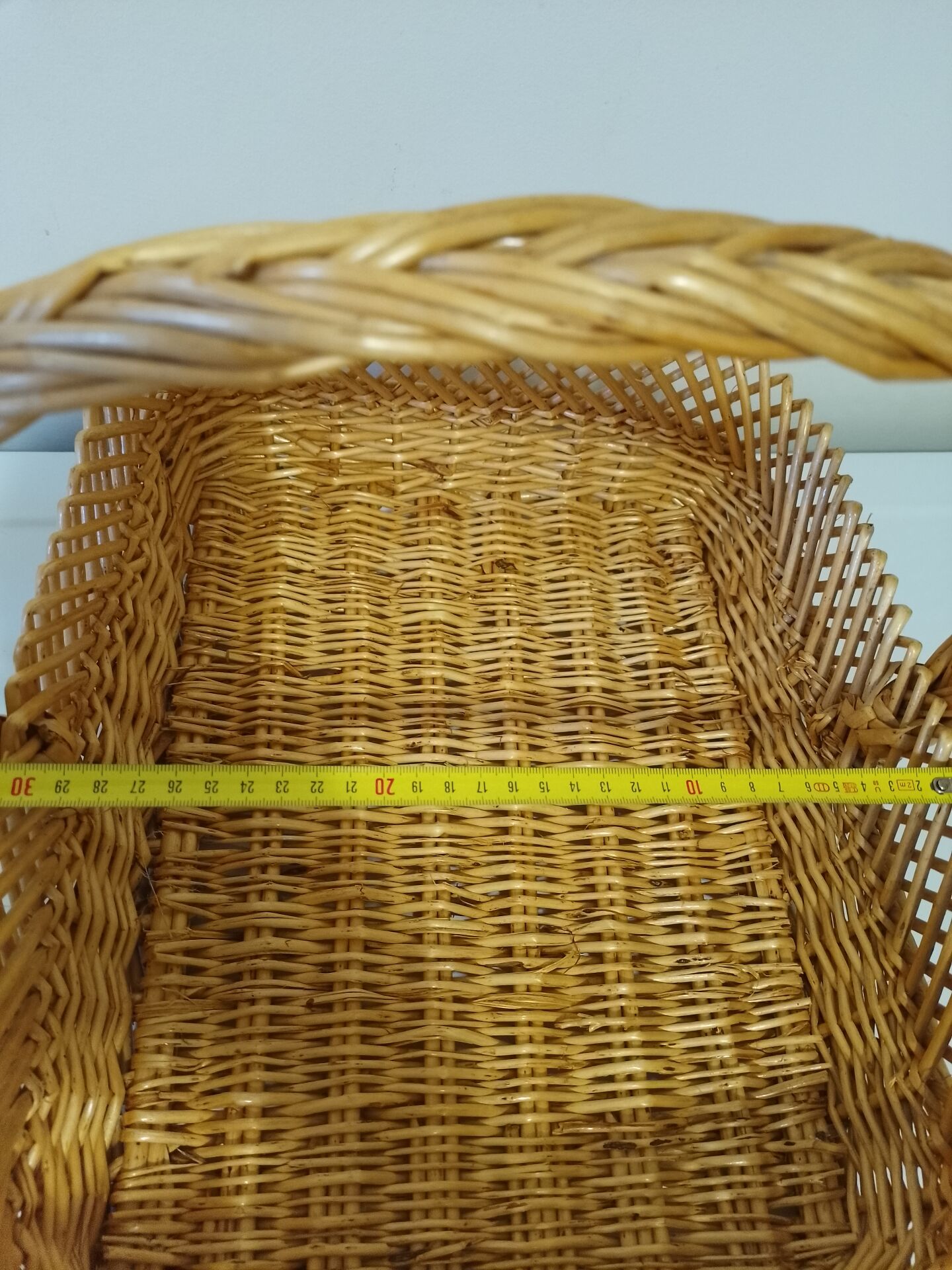 Panier à anse en osier