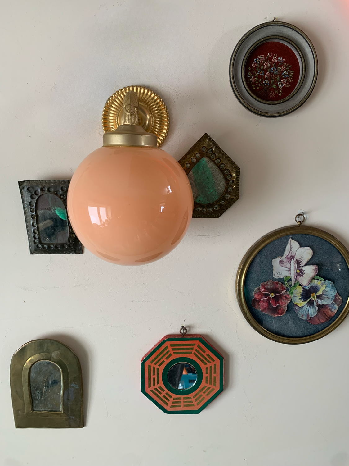 Pair of vintage wall sconces