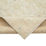 Hand-Knotted Persian Vintage 205 cm x 295 cm Beige Wool Rug