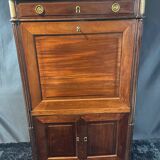 18th-century solid mahogany Louis XVI secretary