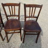 Set of 4 Luterma bistro chairs