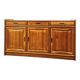 Buffet danois moderne Dyrlund Dania en teck, années 1980