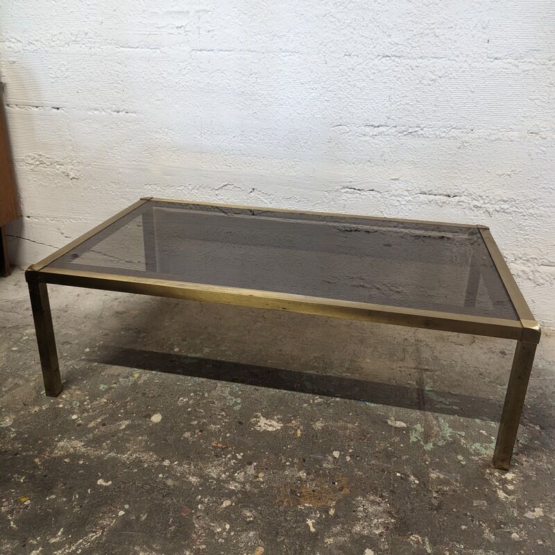 Golden coffee table