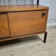 Vintage mid-century modern hallway coat rack with mirror by Alfred Hendrickx for Belform, Belgium, 190 × 80 × 30 cm