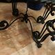 wrought iron coffee table, circa 1940/50