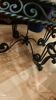 wrought iron coffee table, circa 1940/50