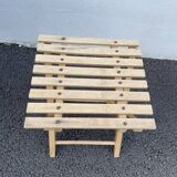 Vintage wooden folding stool