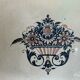 Plat de présentation Faïence polychrome de Rouen XVIII siècle