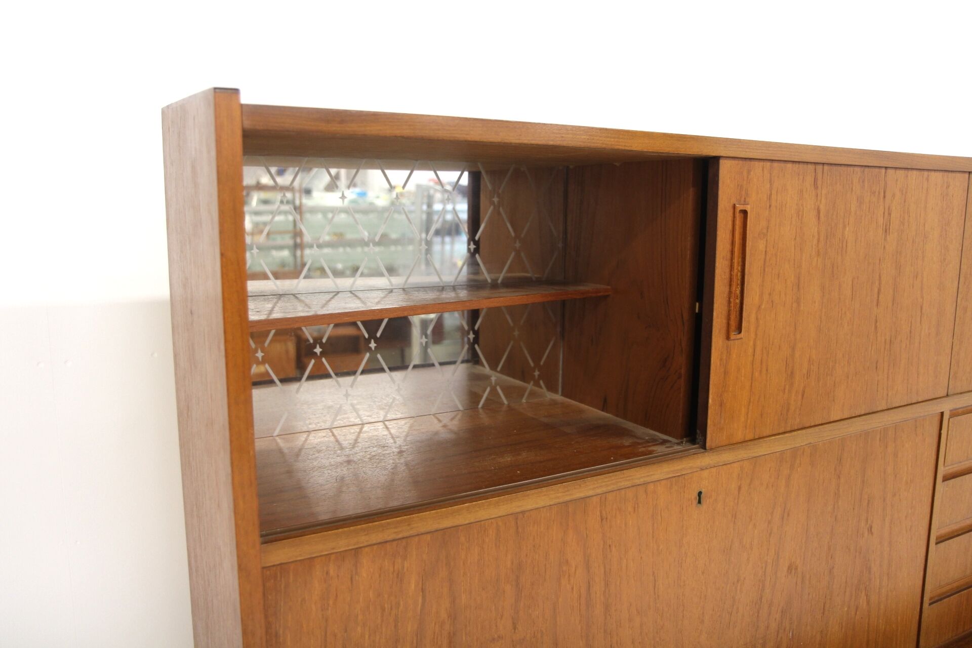 Buffet scandinave en teck, Suède, 1960