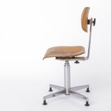 Egon Eiermann Swivel Chair for Wilde & Spieth, Bauhaus Desk Chair 1950s,