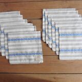 12 linen napkins