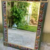Mirror - frame with fruit decoration