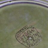 Seven vintage niderviller ceramic plates