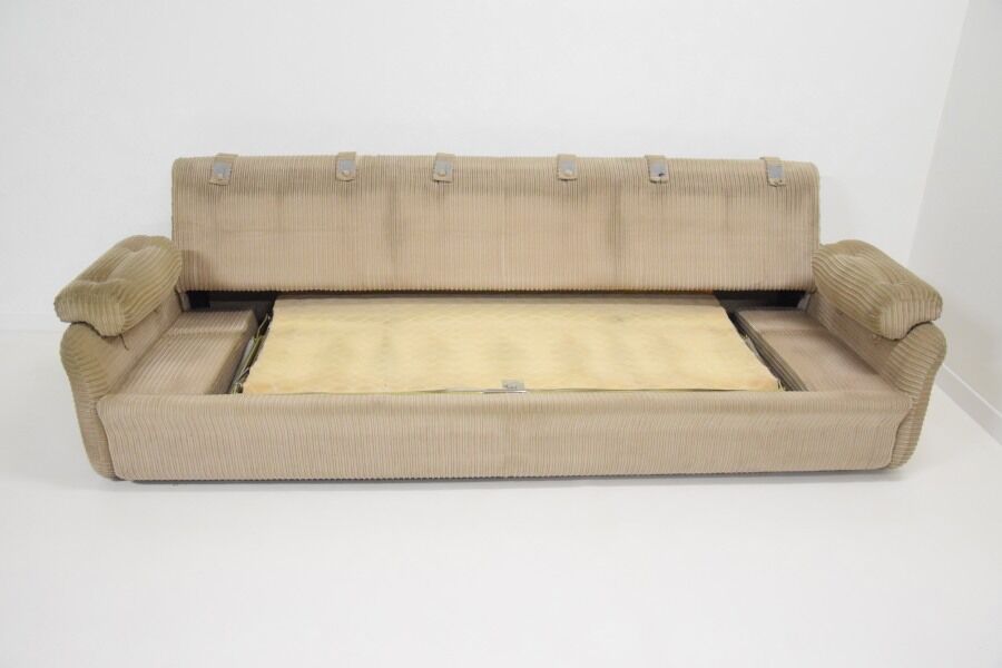 Convertible sofa Pierre Cadestin for Airborne, 70s 80s