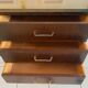 Enfilade vintage pieds compas