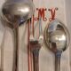 Antique flatware set for 51 place settings