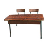 Vintage double desk